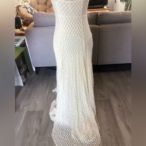 Off white free people lace dress small